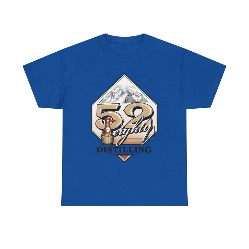Load image into Gallery viewer, 52 Eighty Distilling T-Shirt - Bankrupt Spirits Industry Logo Tee
