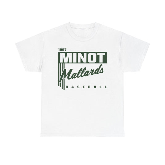 Minot Mallards Prairie League Baseball 1995-1997 North Dakota T-shirt