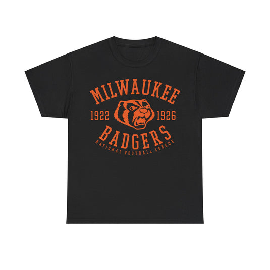 Milwaukee Badgers 1922-1926 Wisconsin Football Team T-shirt