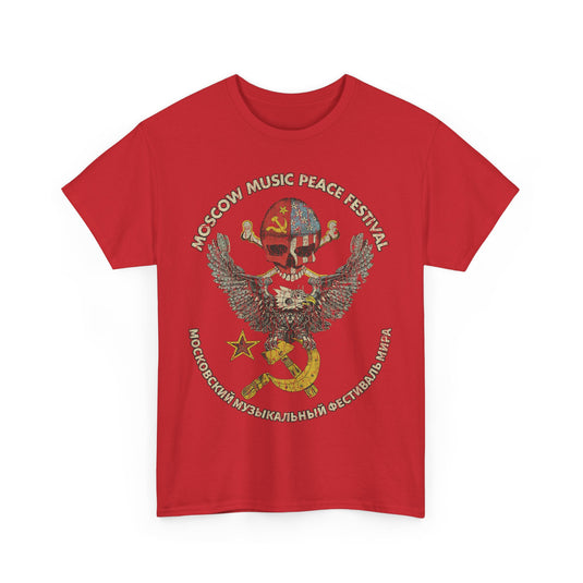 Moscow Music Peace Festival 1989 Russia T-shirt