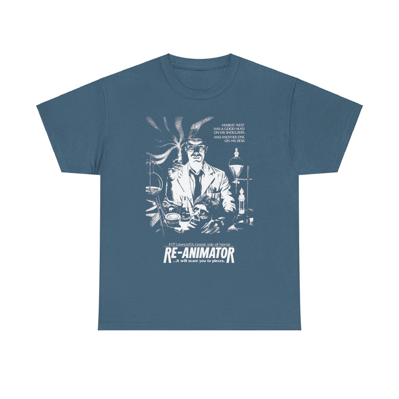 Load image into Gallery viewer, Herbert West Re-Animator 1985 Horror Movie T-shirt
