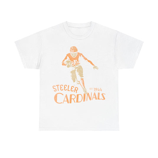 Steeler Cardinals Pennsylvania Pittsburgh Nostalgic Football T-shirt