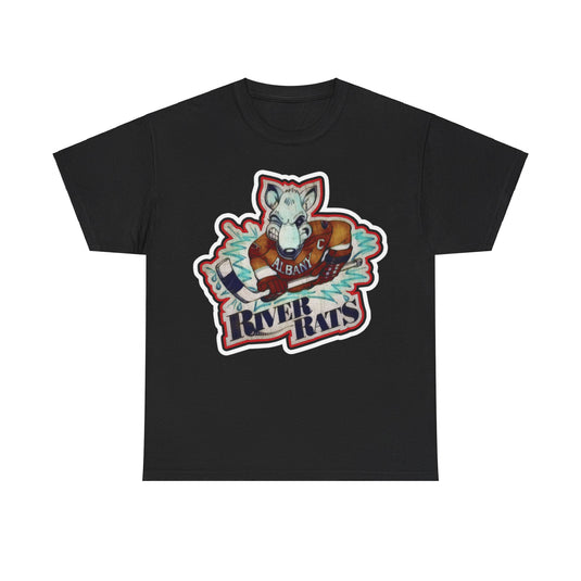 Albany River Rats New York Hockey Team T-shirt