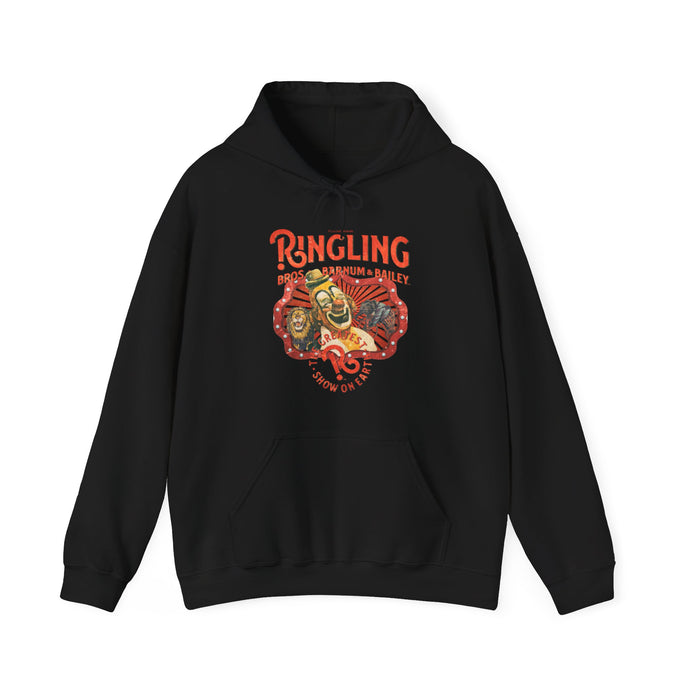 Ringling Brothers Greatest Show on Earth Nostalgic Retro Pullover Hoody