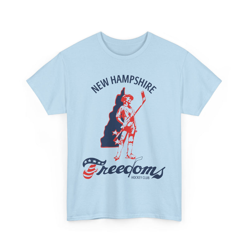 Load image into Gallery viewer, New Hampshire Freedoms Northeastern Hockey League 1978 T-shirt
