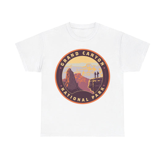 Grand Canyon National Park Arizona Round Logo T-shirt