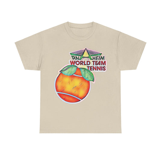 Anaheim Oranges California World Team Tennis T-shirt