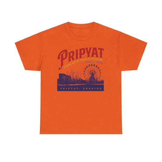 Pripyat Amusement Park Ukraine Nostalgic T-shirt