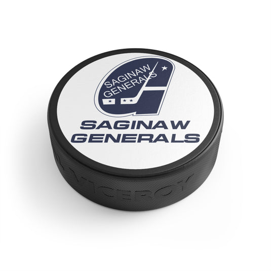 Saginaw Generals 1985 Michigan Hockey Puck