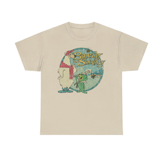 Breezly and Sneezly 1964 Animated TV Show T-shirt