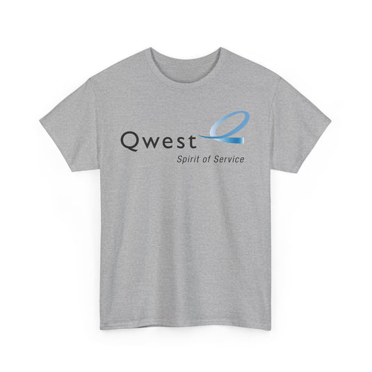 Qwest Spirit of Service Telecommunications Company Logo T-Shirt