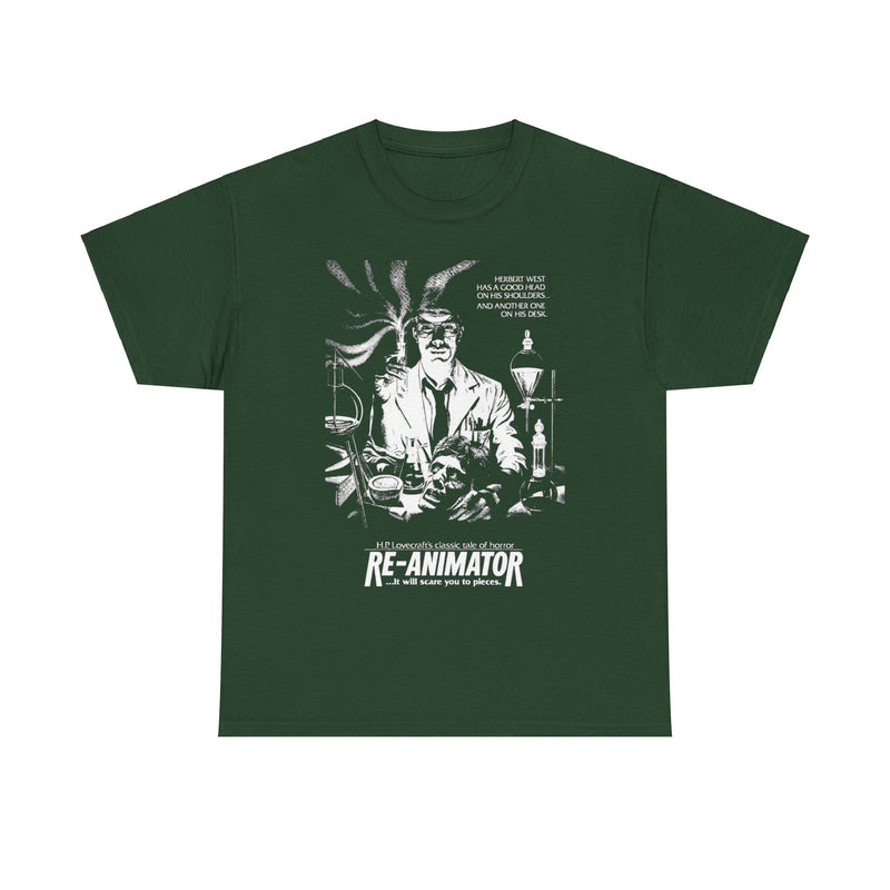 Load image into Gallery viewer, Herbert West Re-Animator 1985 Horror Movie T-shirt
