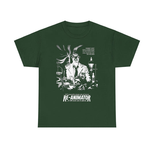 Herbert West Re-Animator 1985 Horror Movie T-shirt