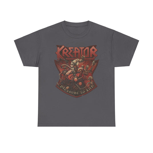 Pleasure to Kill 1986 Kreator Music Album T-shirt