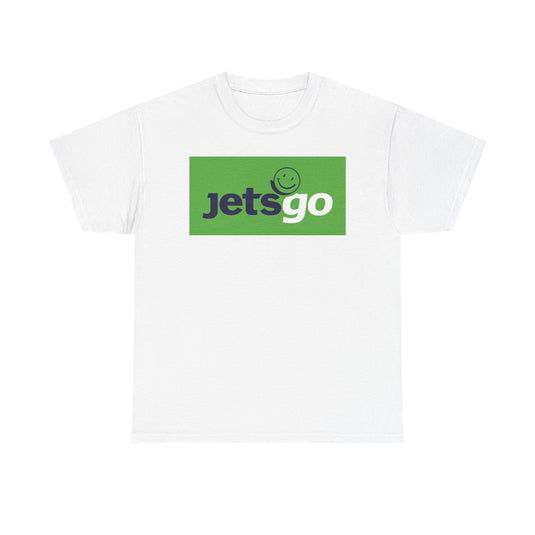 Jetsgo Canadian Airline Smiley Face Logo Vintage Aviation T-shirt