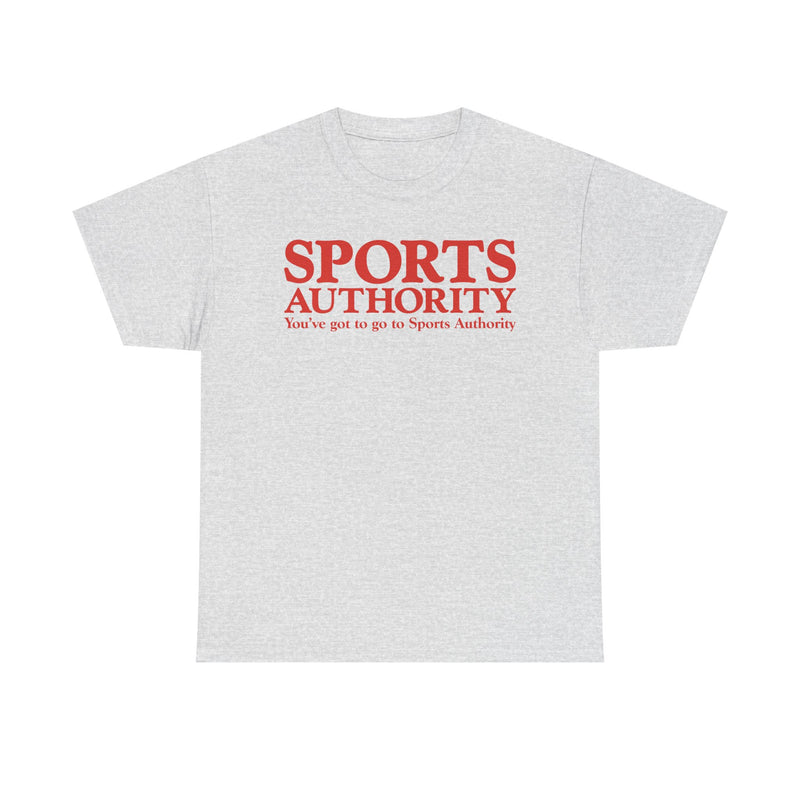 Load image into Gallery viewer, Sports Authority You've Got to Go Red Logo Athletic Sporting Goods T-shirt
