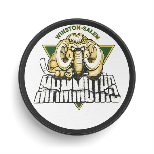 Winston-Salem Mammoths 1995-1996 North Carolina Hockey Puck