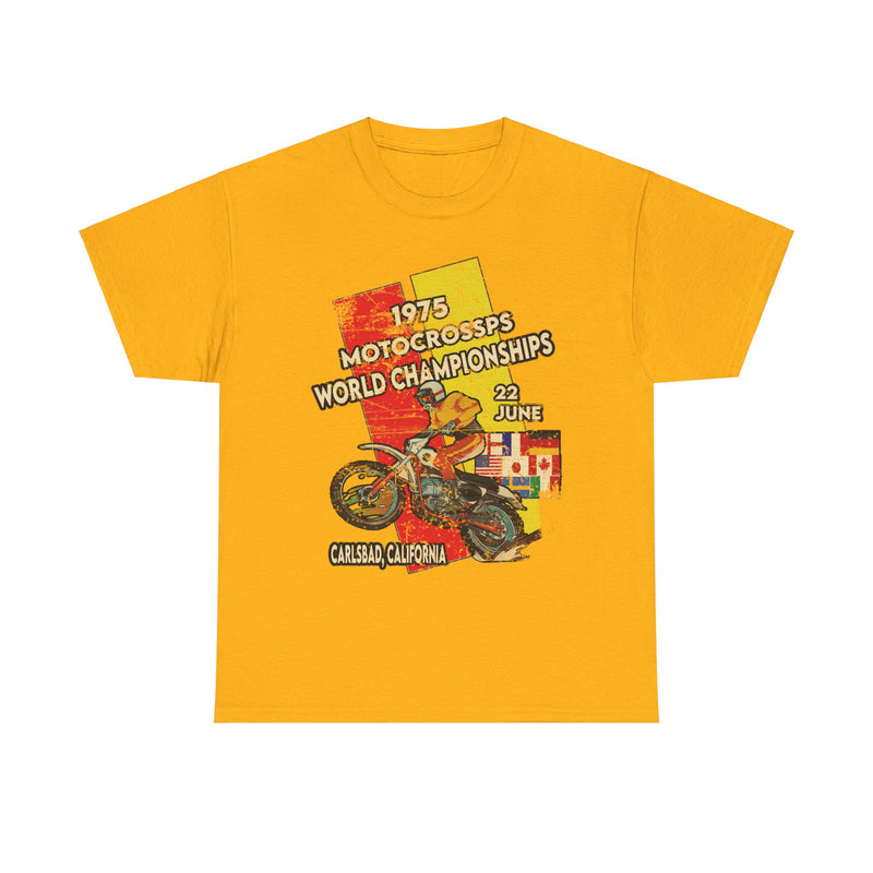 Load image into Gallery viewer, Motocross  World Championships 1975 California T-shirt
