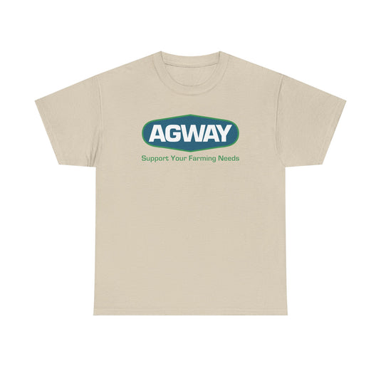 Agway T-Shirt Defunct Farm Supply Store Logo Support Your Farming Needs Tee