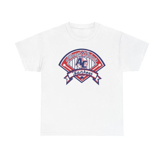 Albany Colonie Yankees 1983-1994 Nostalgic Baseball T-shirt