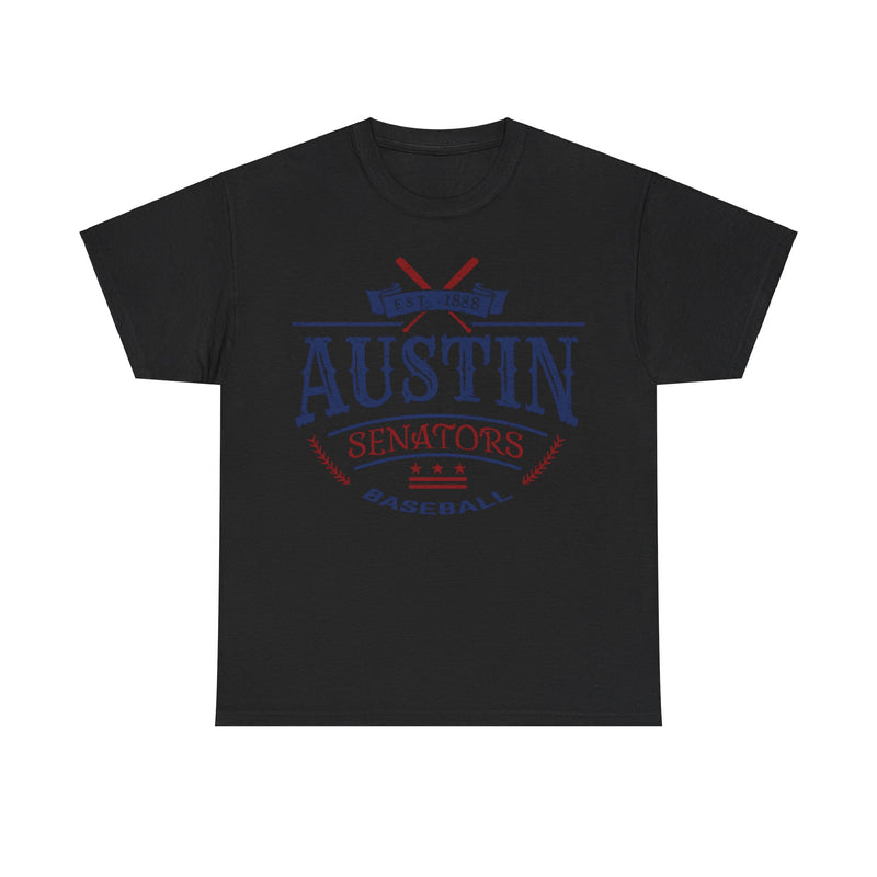 Load image into Gallery viewer, Austin Senators Est 1888 Texas Baseball T-shirt
