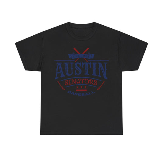 Austin Senators Est 1888 Texas Baseball T-shirt