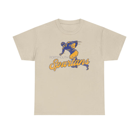 Portsmouth Spartans Retro Nostalgic Football T-shirt