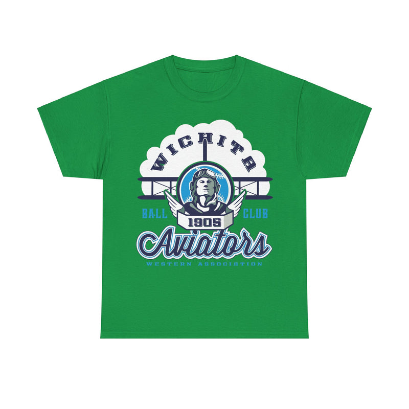 Load image into Gallery viewer, Wichita Aviators Est 1905 Kansas Baseball T-shirt
