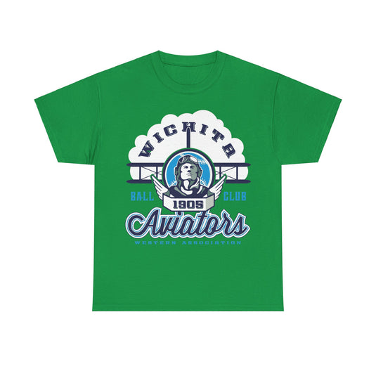 Wichita Aviators Est 1905 Kansas Baseball T-shirt