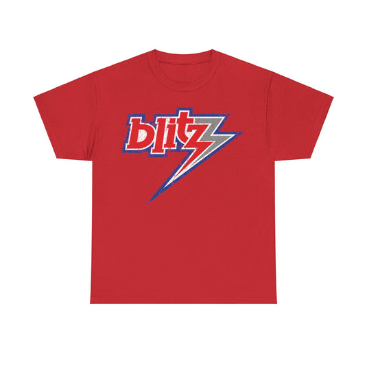 Chicago Blitz Logo Illinois Football Team T-shirt