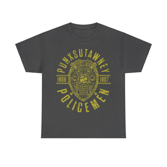 Punxsutawney Policemen Pennsylvania Baseball T-shirt