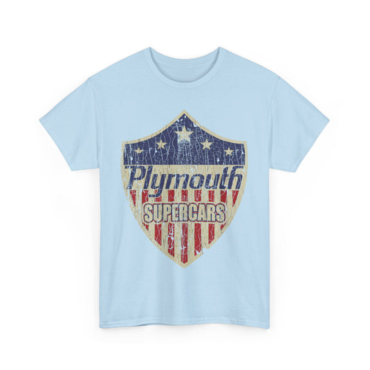 Plymouth Supercars Logo Nostalgic Car T-shirt