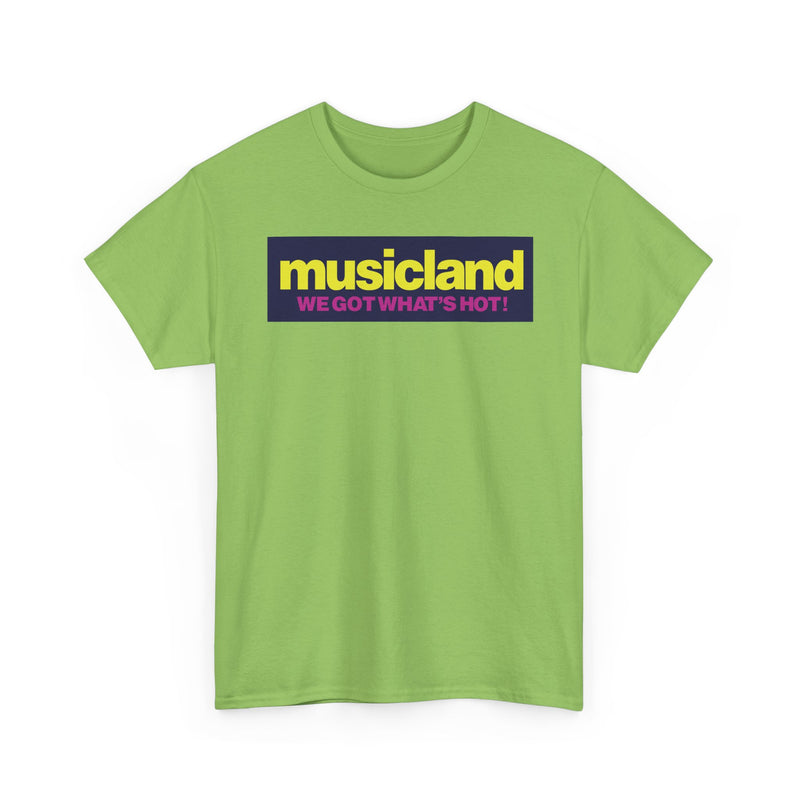 Load image into Gallery viewer, Musicland We Got What&#39;s Hot Music Store Nostalgic T-shirt
