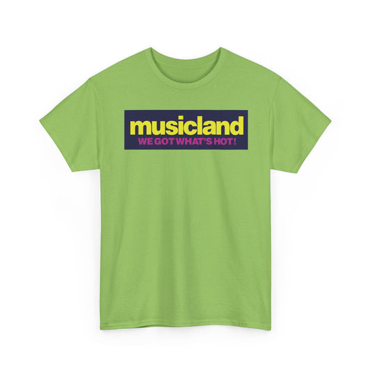 Musicland We Got What's Hot Music Store Nostalgic T-shirt