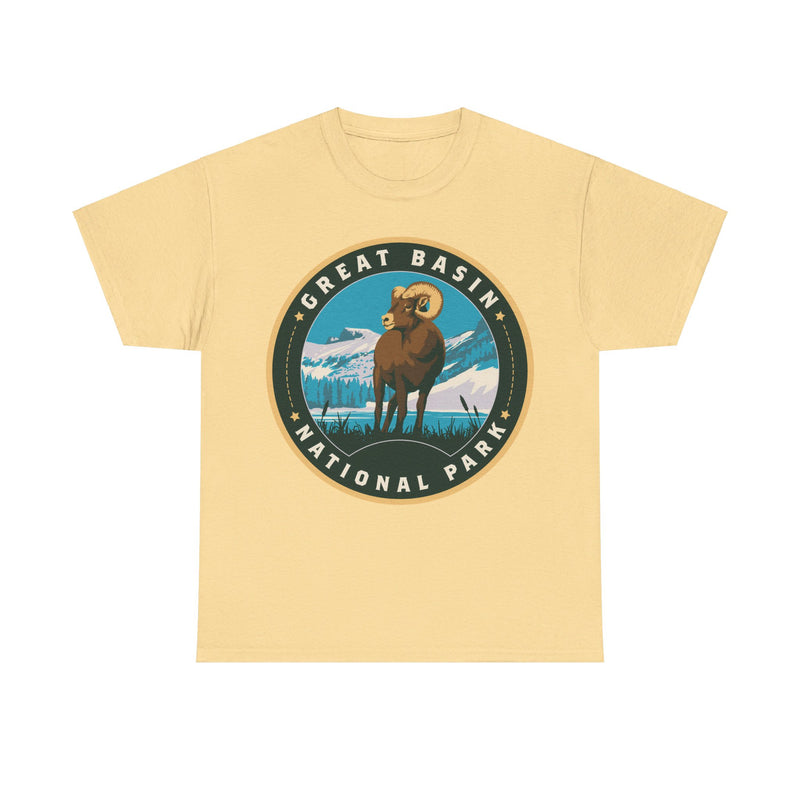 Load image into Gallery viewer, Great Basin National Park Nevada Round Logo T-shirt
