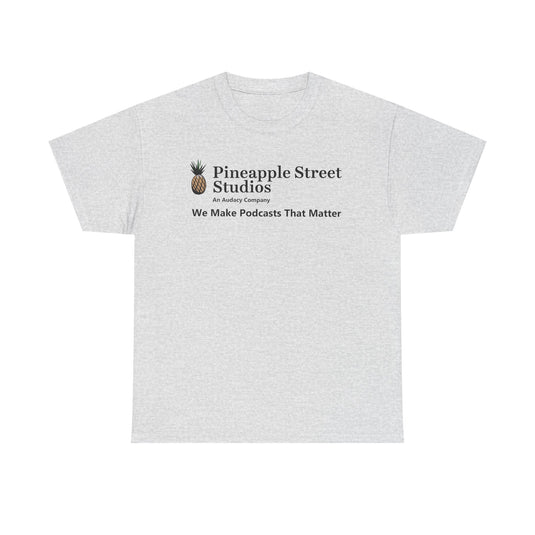 Pineapple Street Studios Podcast Company T-Shirt Audacy Logo Tee