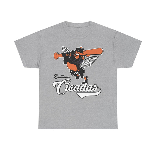 Baltimore Cicadas Baseball Team Nostalgic Retro T-shirt