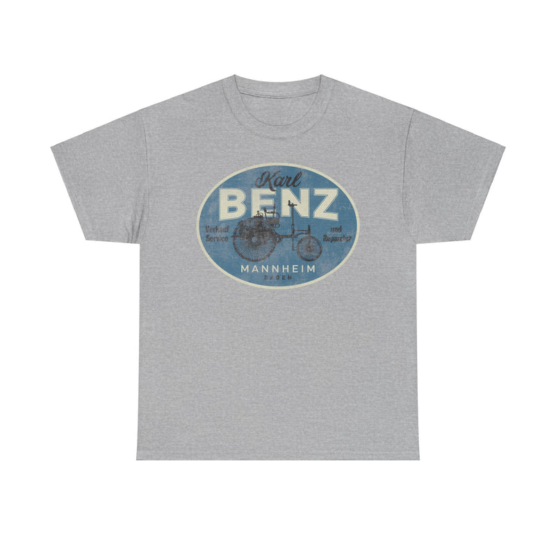 Load image into Gallery viewer, First Mercedes Benz Sign Logo Mannheim Baden Car T-shirt
