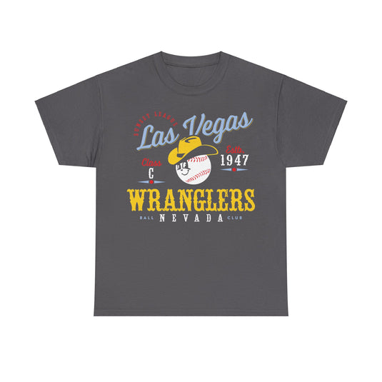 Las Vegas Wranglers Est 1947 Nevada Baseball T-shirt