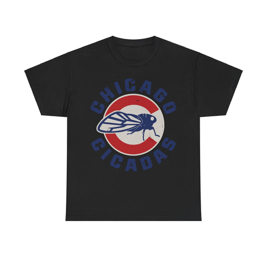 Chicago Cicadas Baseball Team Nostalgic Retro T-shirt