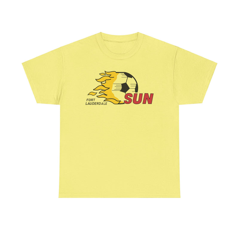 Load image into Gallery viewer, Fort Lauderdale Sun United Soccer League 1984 Logo T-shirt
