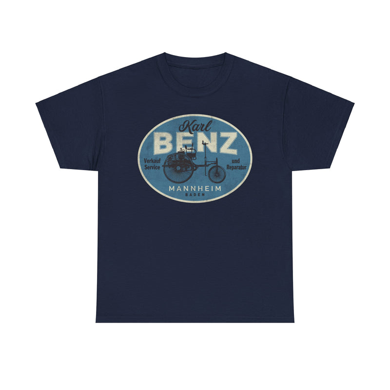 Load image into Gallery viewer, First Mercedes Benz Sign Logo Mannheim Baden Car T-shirt
