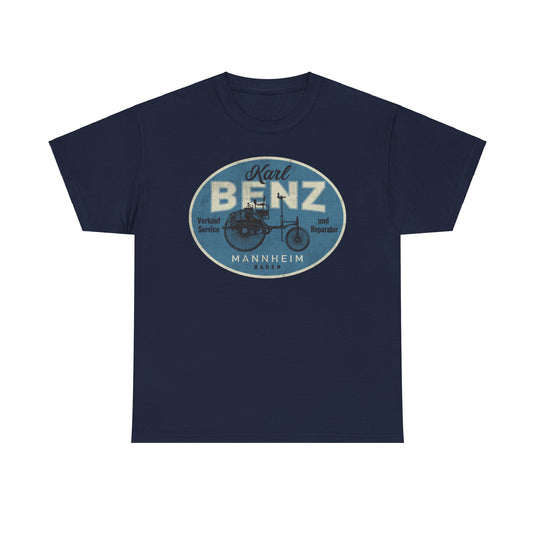 First Mercedes Benz Sign Logo Mannheim Baden Car T-shirt