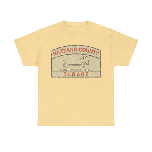 Hazzard County Garage Dukes Hazzard TV Show T-shirt