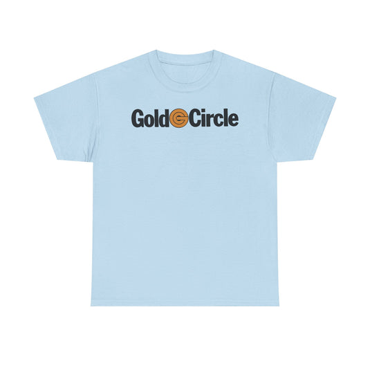 Gold Circle Orange Logo Vintage Department Store T-Shirt