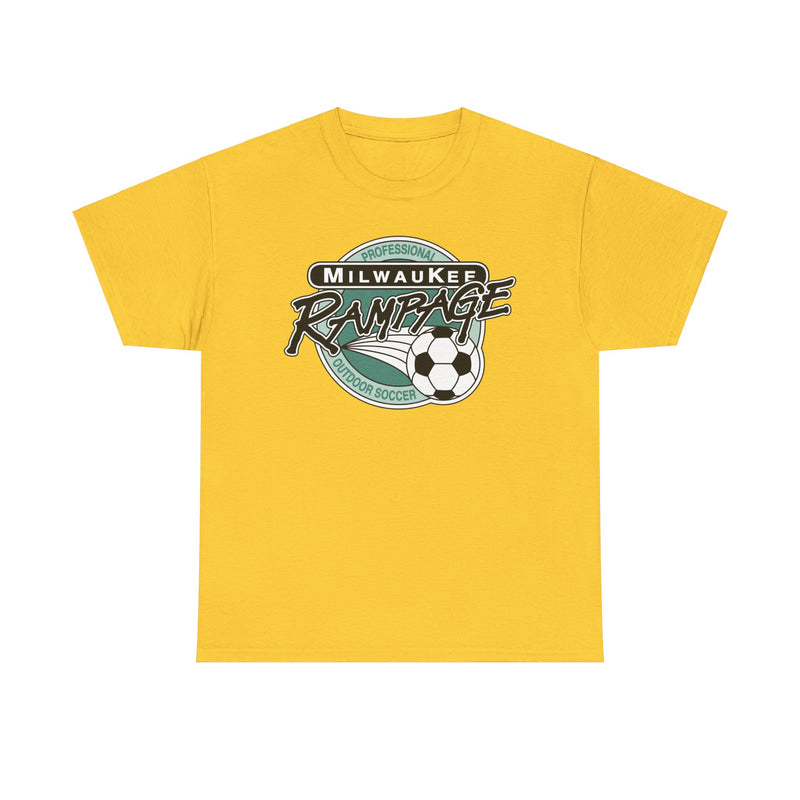 Load image into Gallery viewer, Milwaukee Rampage Wisconsin Soccer 1993-2002 T-shirt
