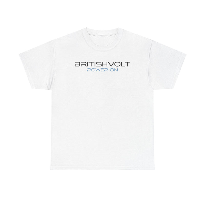 Load image into Gallery viewer, Britishvolt T-Shirt - EV Battery Industry Bankrupt Logo Tee
