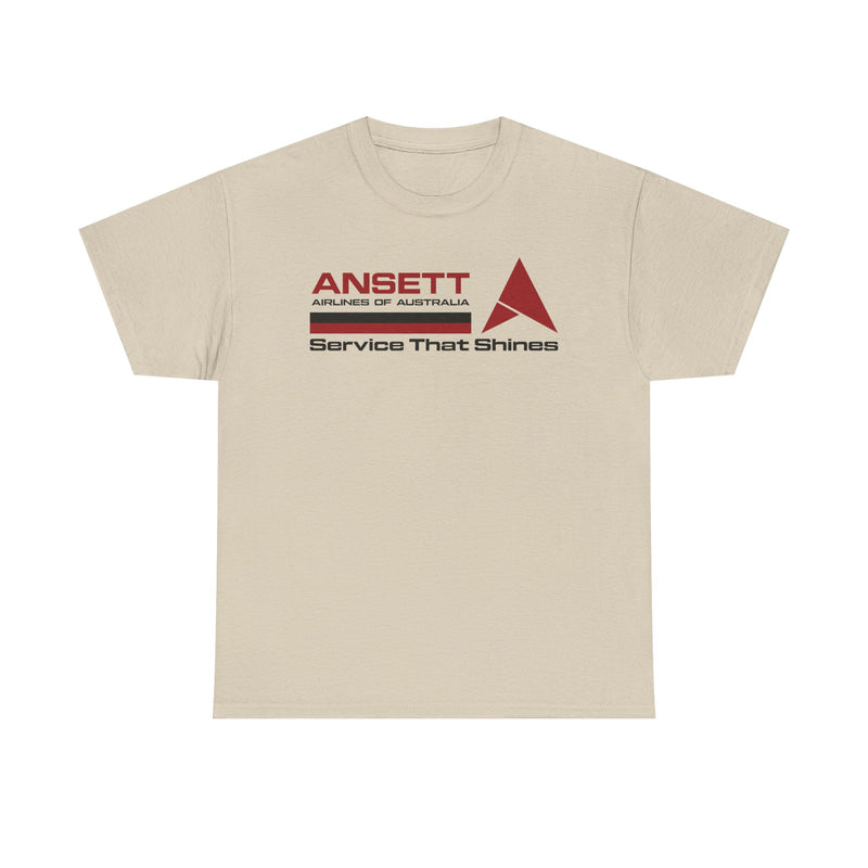 Load image into Gallery viewer, Ansett Airlines of Australia Red Triangle Service That Shines T-shirt
