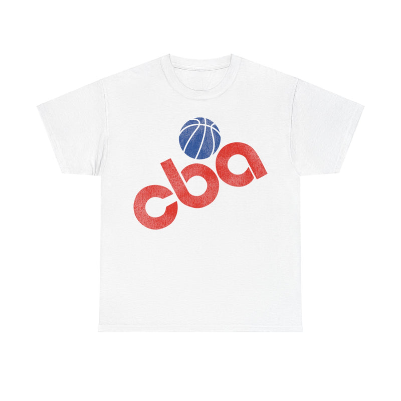 Load image into Gallery viewer, CBA Basketball League Red Logo Nostalgic Retro T-shirt
