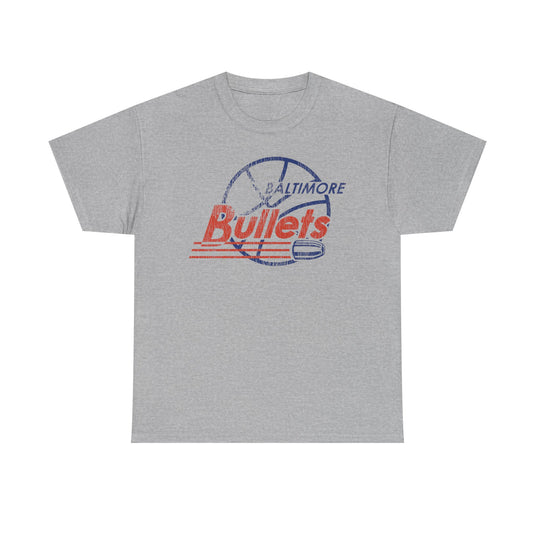 Baltimore Bullets Basketball Nostalgic Retro T-shirt